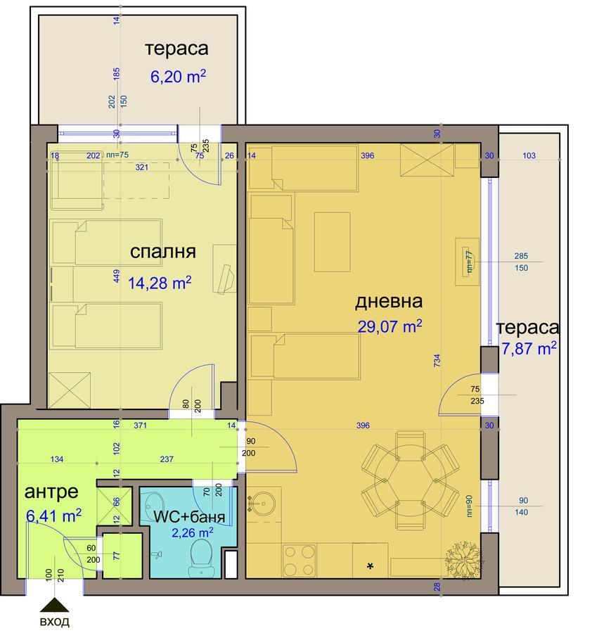 Comfort Apartment Pomorie Bagian luar foto
